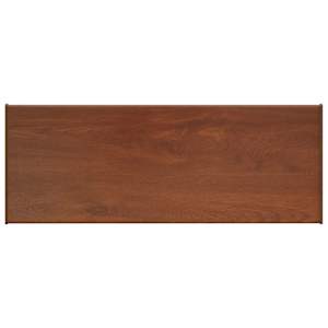 vidaXL Akna aluskate Pruun puit 60 x 30 x 4,5 cm PVC