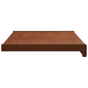 Parapet okna Hnědé dřevo 100 x 35 x 4,5 cm PVC - obrázek 6