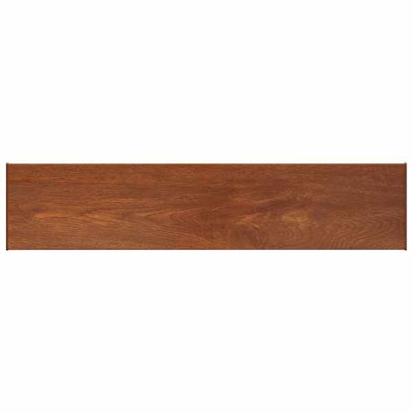 vidaXL Akna aluskate Pruun puit 120 x 35 x 4,5 cm PVC