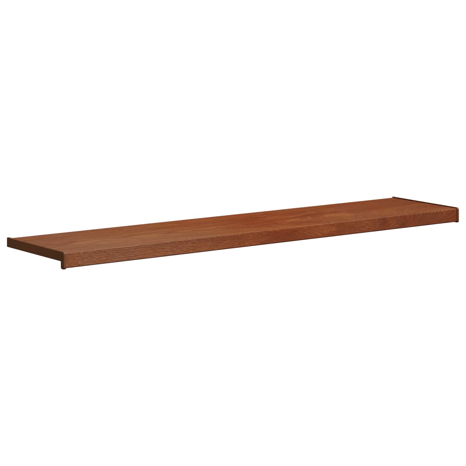 Ikkunakynnys Ruskea puu 160 x 35 x 4,5 cm Polyvinyylikloridi - Image 3