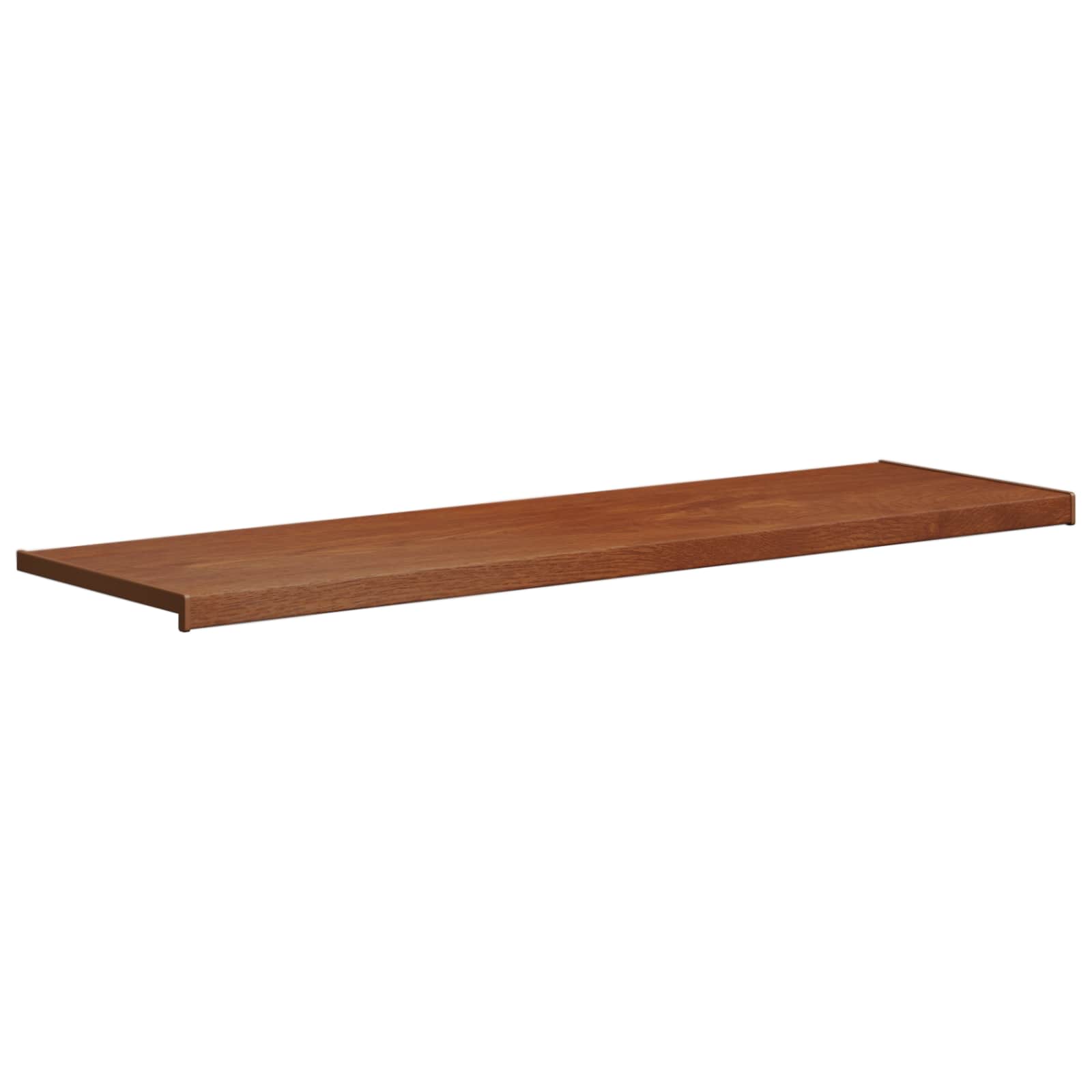 Ikkunakynnys Ruskea puu 120 x 40 x 4,5 cm Polyvinyylikloridi - Image 3