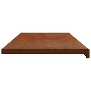 Parapet okna Hnědé dřevo 140 x 45 x 4,5 cm PVC - obrázek 6