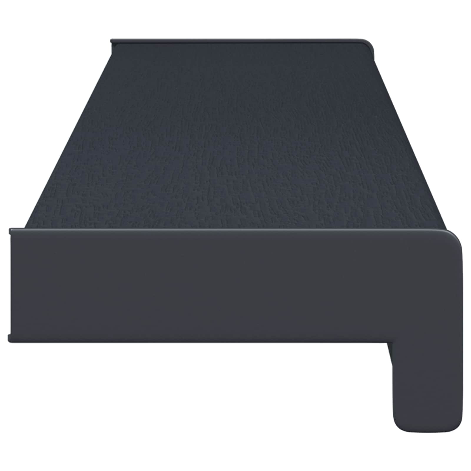 Raamsokkel Antraciet met houten nerf 60 x 10 x 4,5 cm PVC image 4