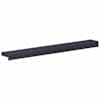 vidaXL Akna aluskate Antratsiit puidu mustriga 60 x 15 x 4,5 cm PVC