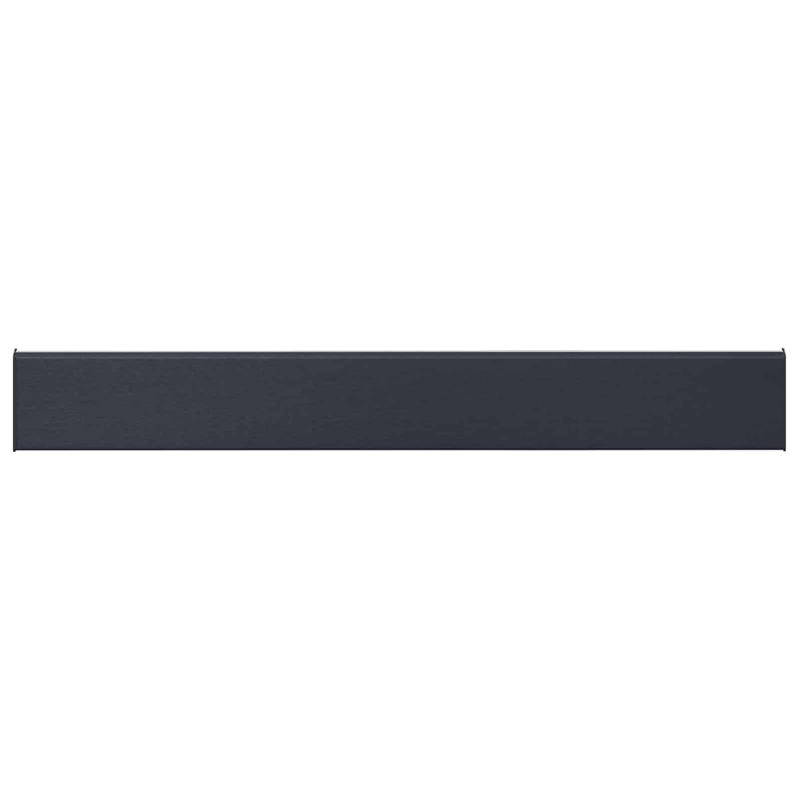 Raamsokkel Antraciet met houten nerf 100 x 15 x 4,5 cm PVC image 7