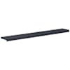 vidaXL Akna aluskate Antratsiit puidu mustriga 160 x 20 x 4,5 cm PVC