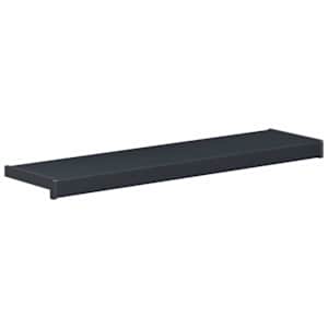 Parapet okna Antracitový s dřevěnou strukturou 80 x 25 x 4,5 cm - obrázek 2