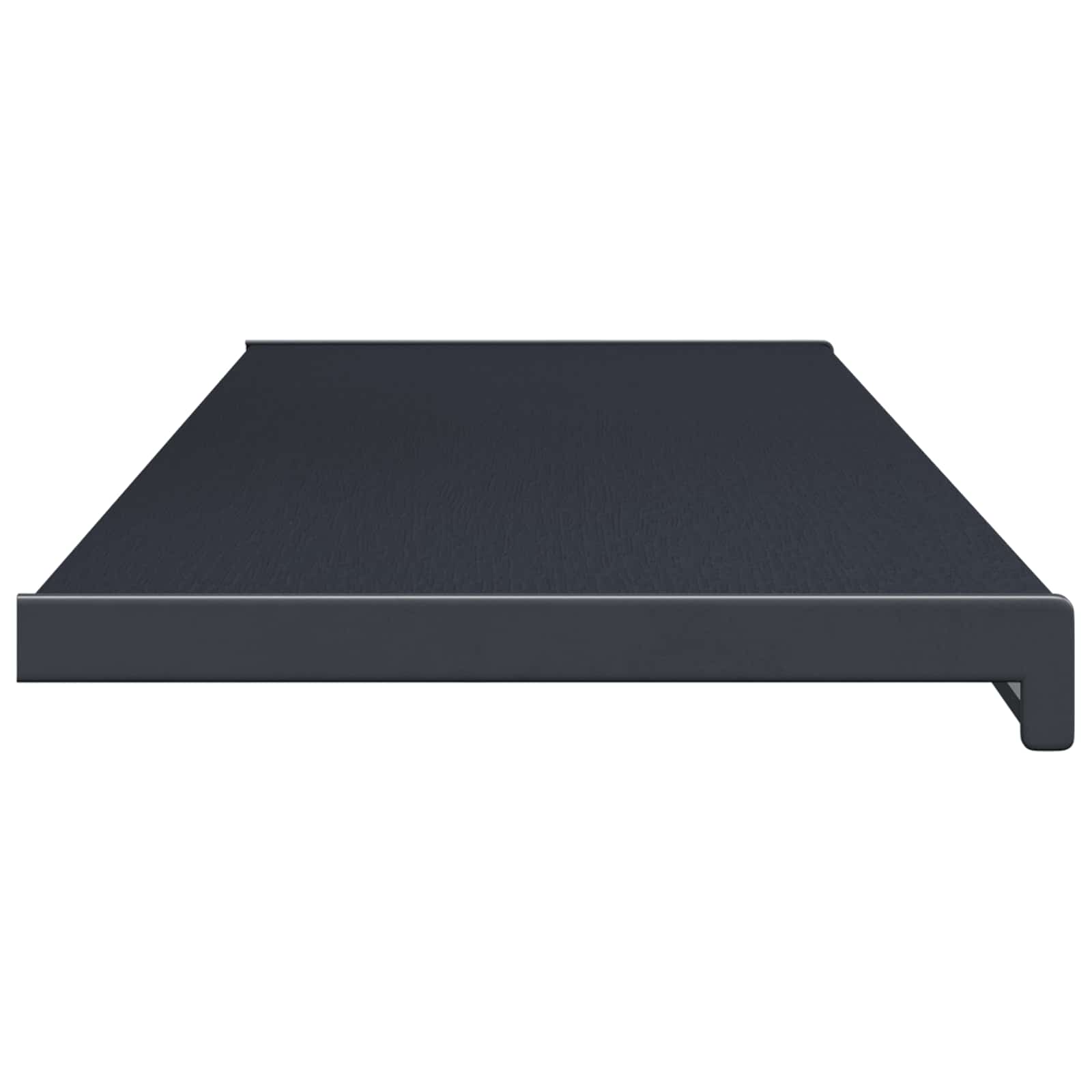 Raamsokkel Antraciet met houten nerf 160 x 25 x 4,5 cm PVC image 4