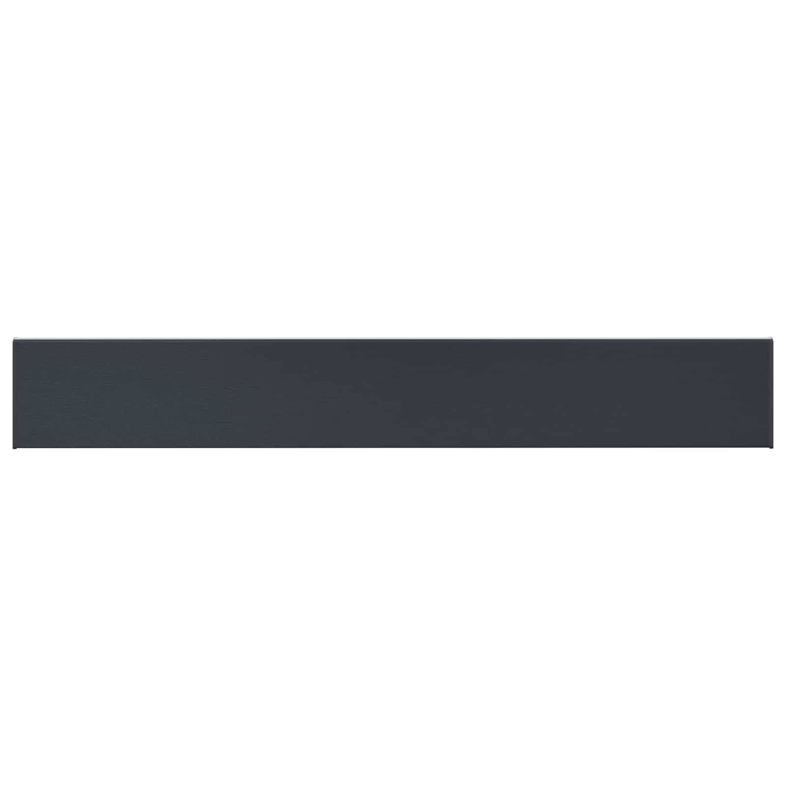 Raamsokkel Antraciet met houten nerf 160 x 25 x 4,5 cm PVC image 7