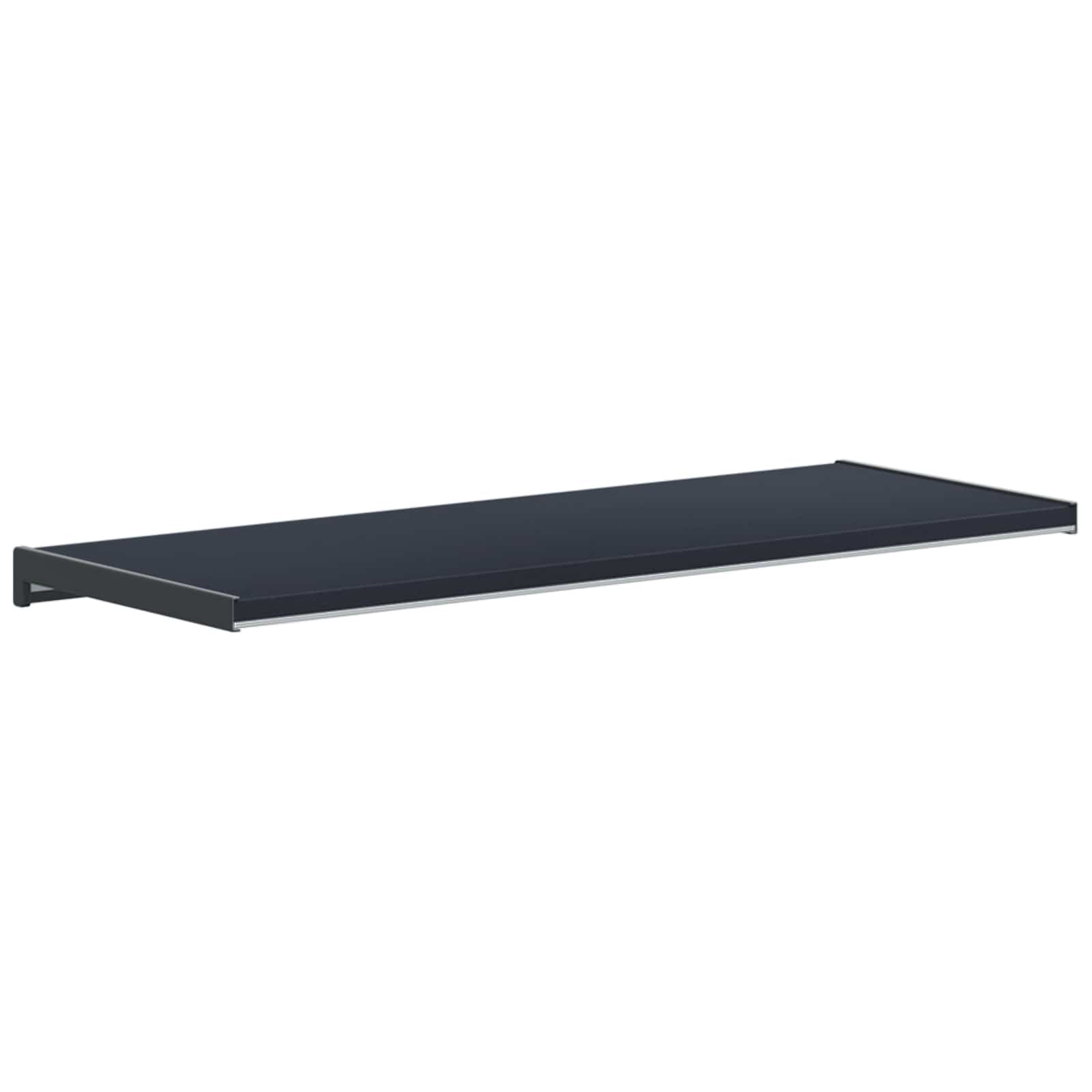 Raamsokkel Antraciet met houten nerf 60 x 30 x 4,5 cm PVC image 6