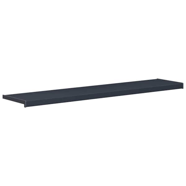 vidaXL Akna aluskate Antratsiit puidu mustriga 160 x 30 x 4,5 cm PVC