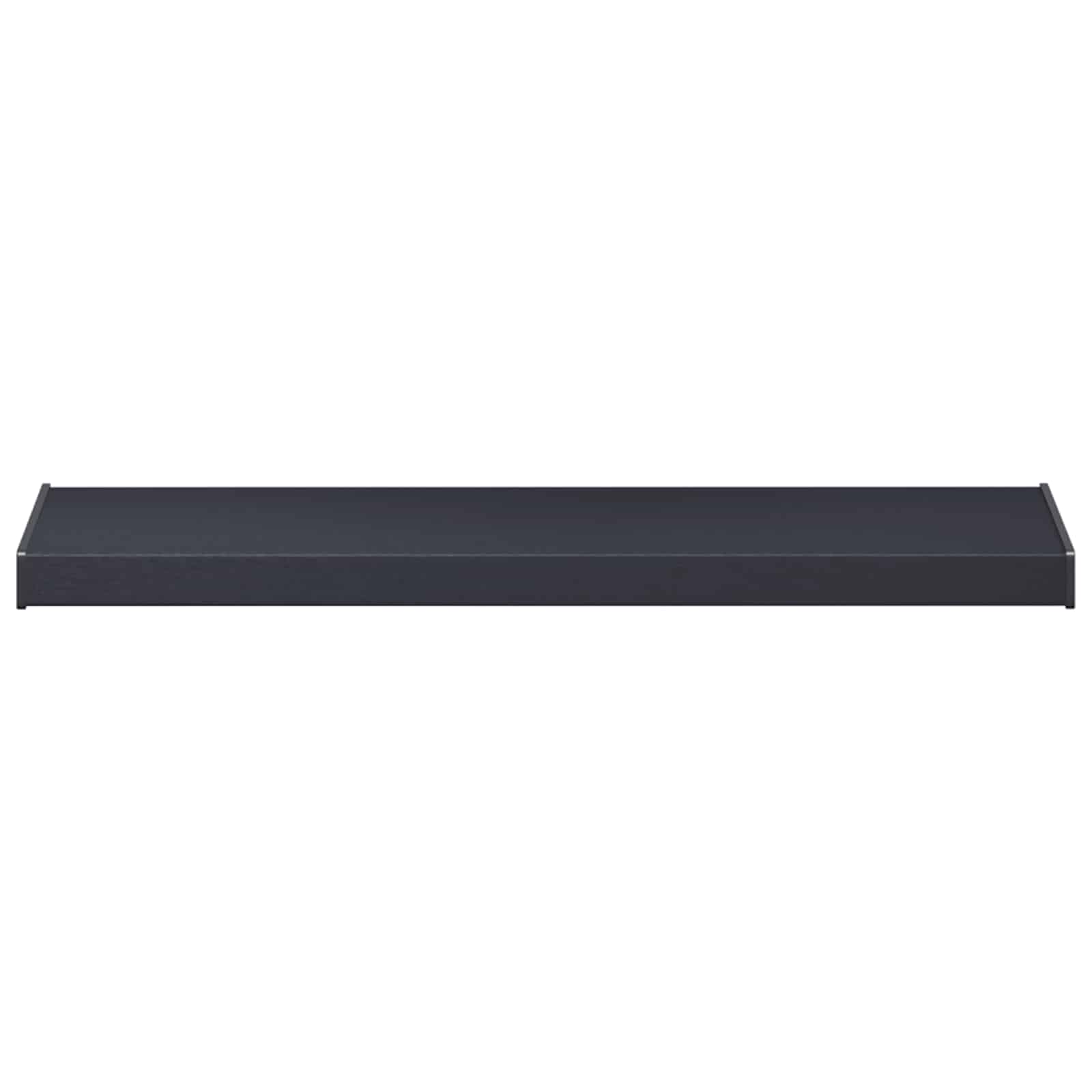 Raamsokkel Antraciet met houten nerf 80 x 35 x 4,5 cm PVC image 3
