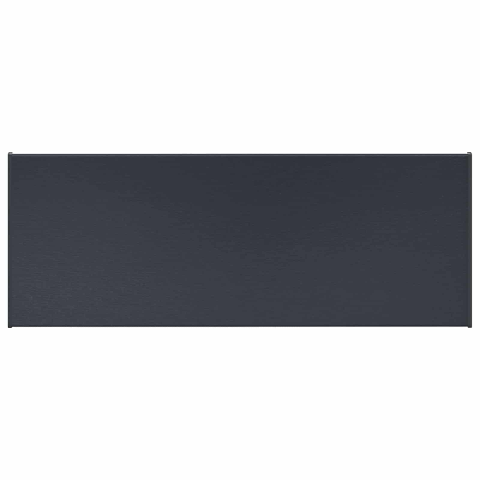 Raamsokkel Antraciet met houten nerf 80 x 35 x 4,5 cm PVC image 7