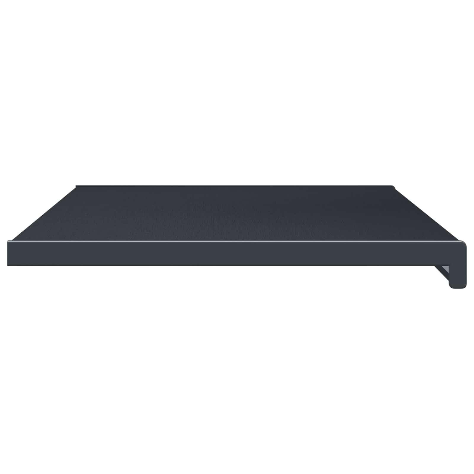 Raamsokkel Antraciet met houten nerf 100 x 40 x 4,5 cm PVC image 4