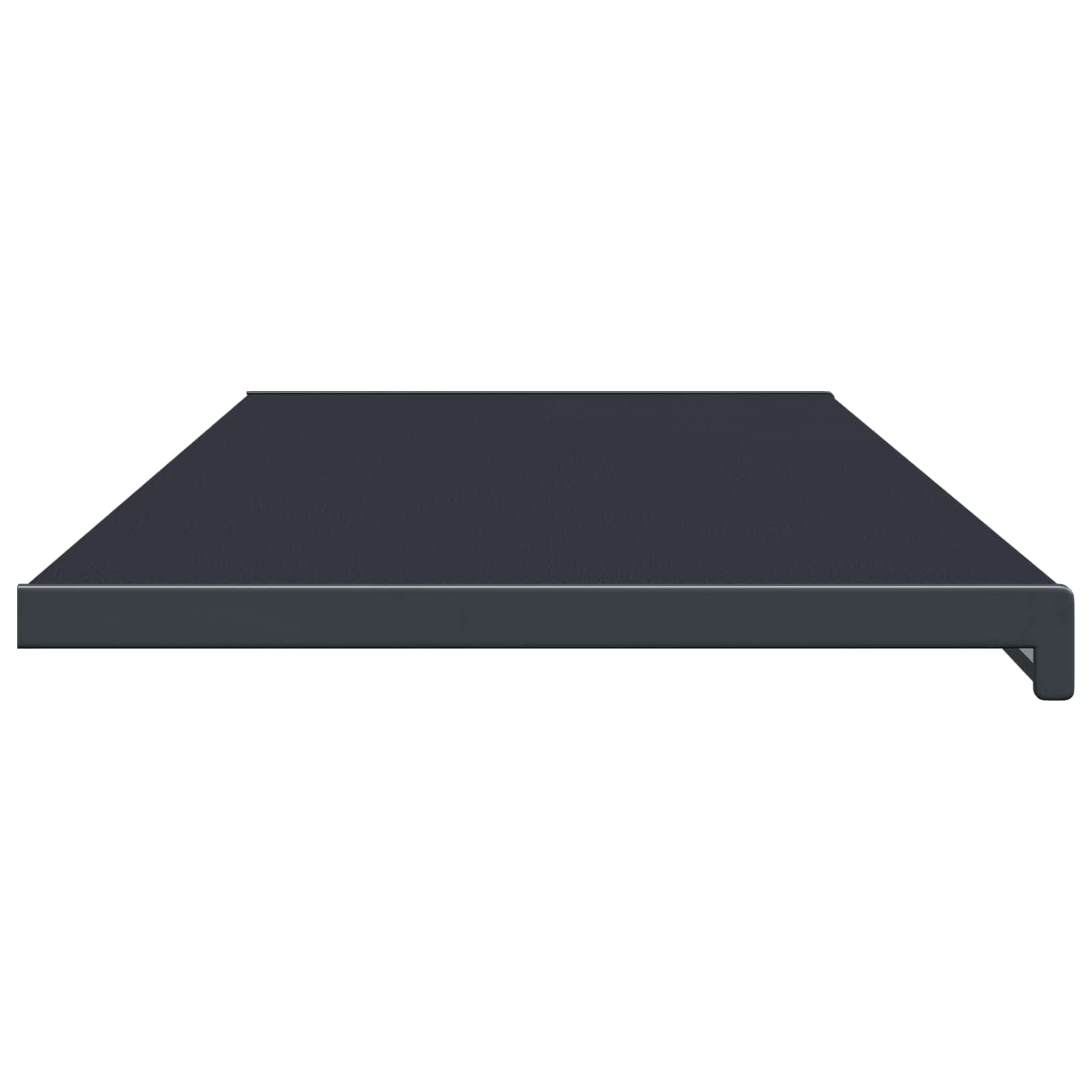 Raamsokkel Antraciet met houten nerf 120 x 40 x 4,5 cm PVC image 4