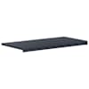 vidaXL Akna aluskate Antratsiit puidu mustriga 60 x 45 x 4,5 cm PVC