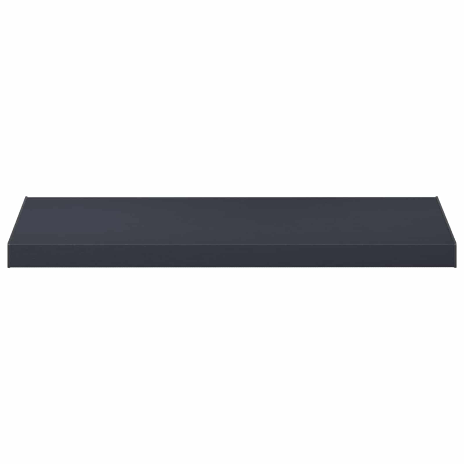 Raamsokkel Antraciet met houten nerf 60 x 50 x 4,5 cm PVC image 3