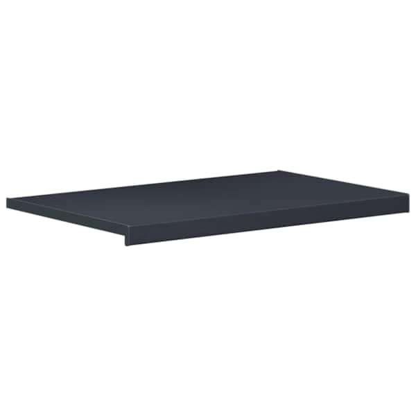 vidaXL Akna aluskate Antratsiit puidu mustriga 100 x 50 x 4,5 cm PVC