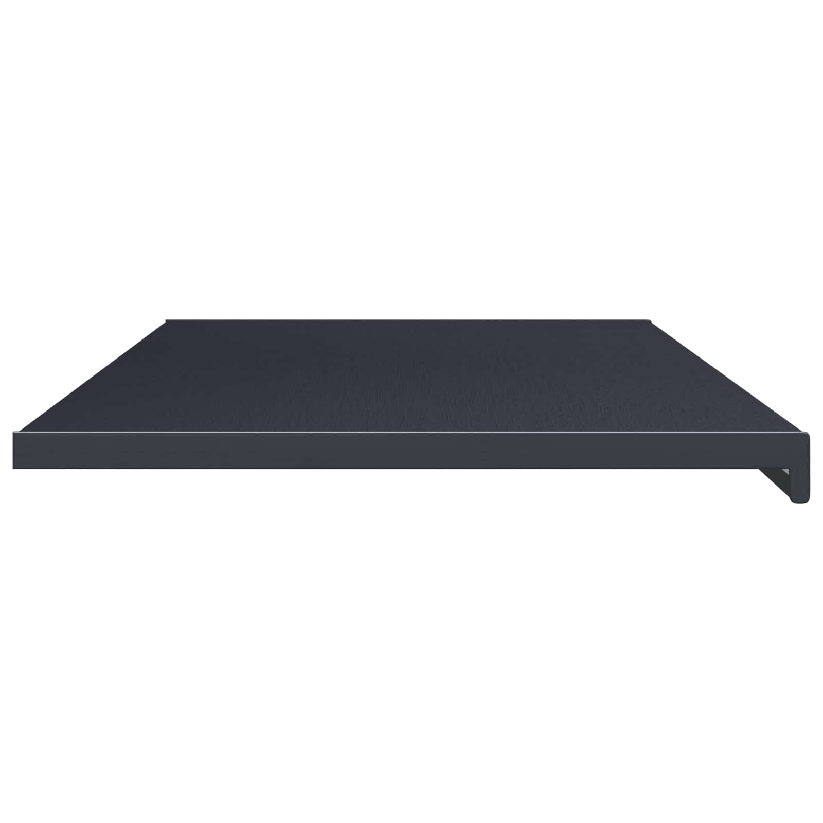 Raamsokkel Antraciet met houten nerf 160 x 50 x 4,5 cm PVC image 4