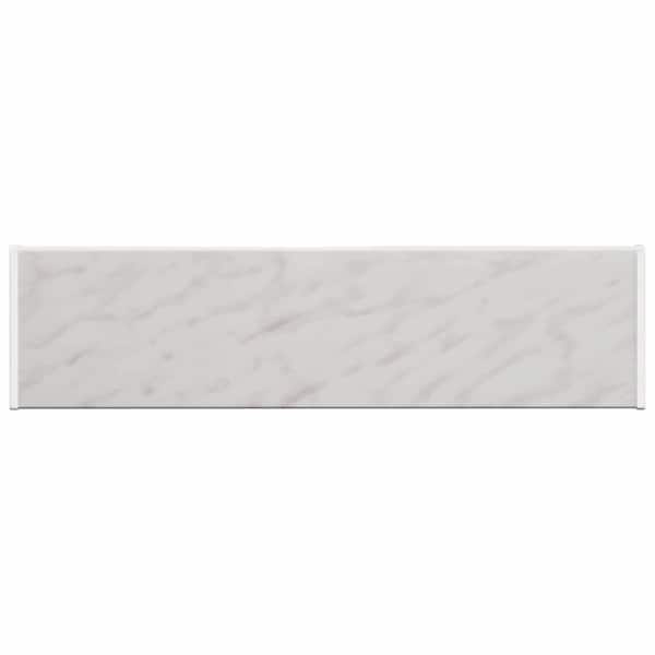 vidaXL Akna aluskate Marmori tekstuur 60 x 20 x 4,5 cm PVC