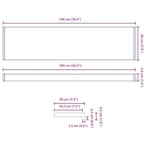 Parapet okna Mramorová textura 100 x 20 x 4,5 cm PVC - obrázek 13