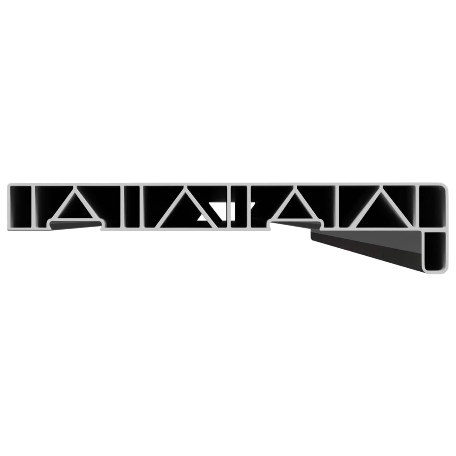 Raamsokkel Marmer textuur 160 x 20 x 4,5 cm PVC image 4