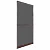 vidaXL Sangadega putukate ekraan Pruun ja must 100 x 215 cm