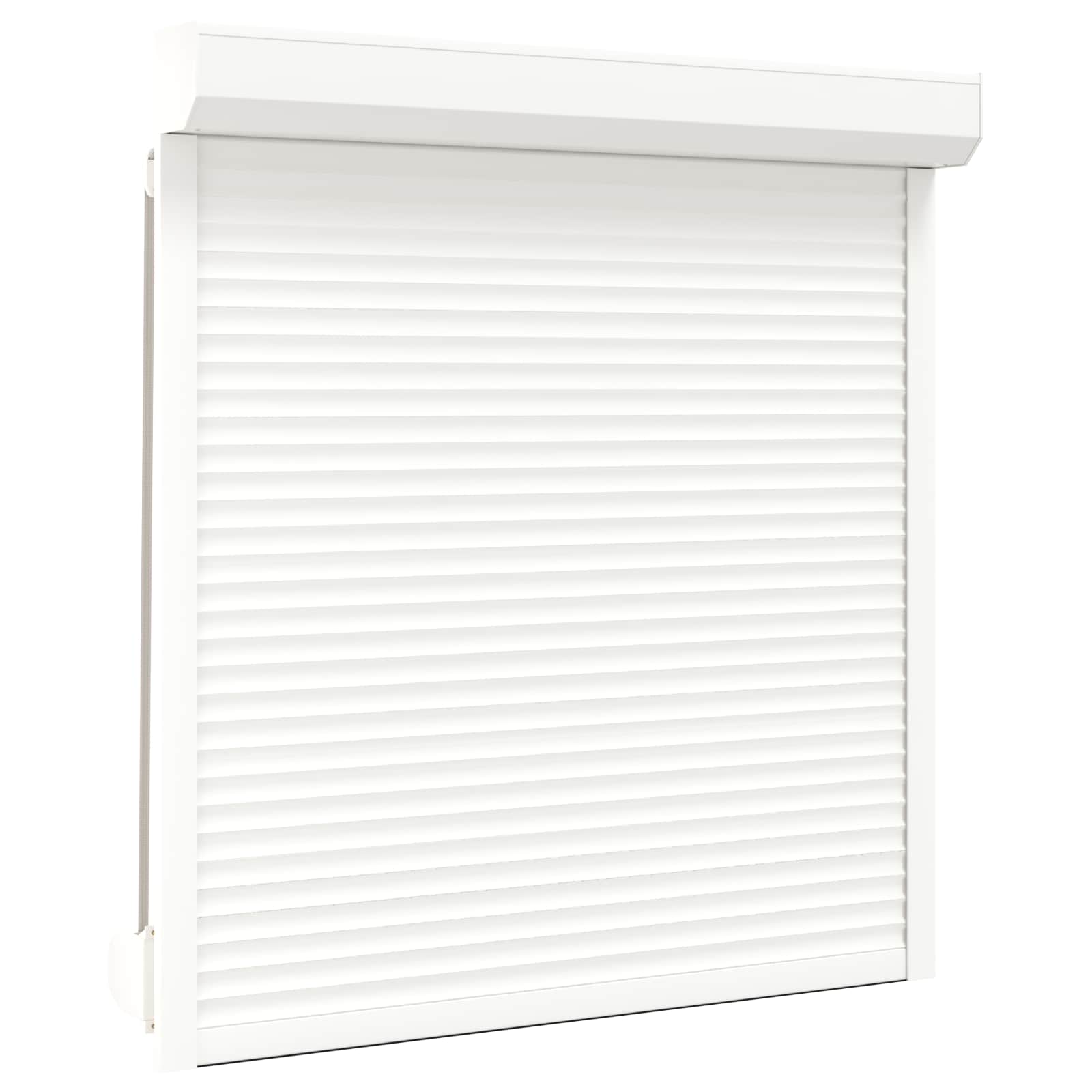 Ρολό εισόδου Λευκός 130 x 140 cm Αλουμίνιο και Πολυουρεθάνη - Image 2
