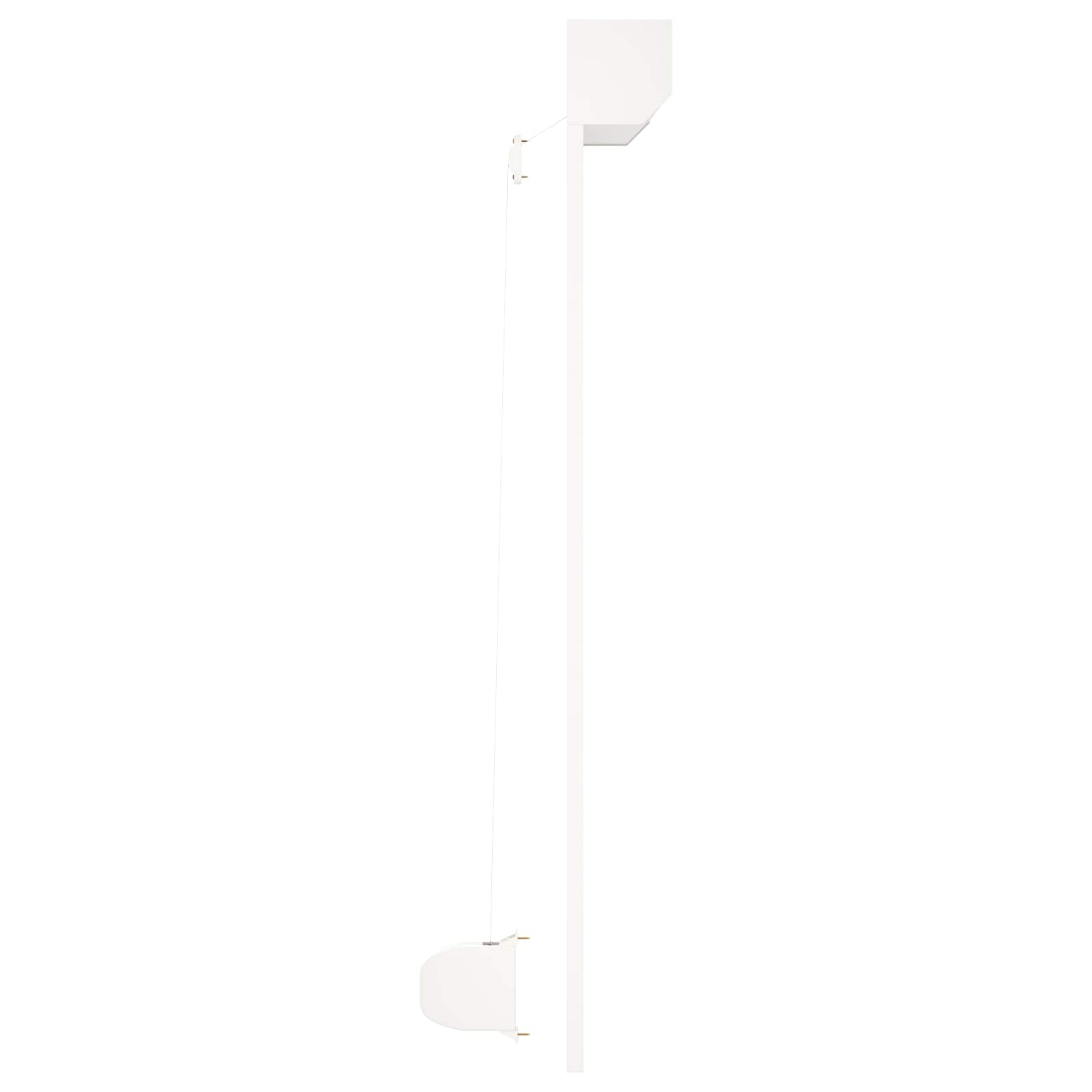Ρολό εισόδου Λευκός 130 x 140 cm Αλουμίνιο και Πολυουρεθάνη - Image 5