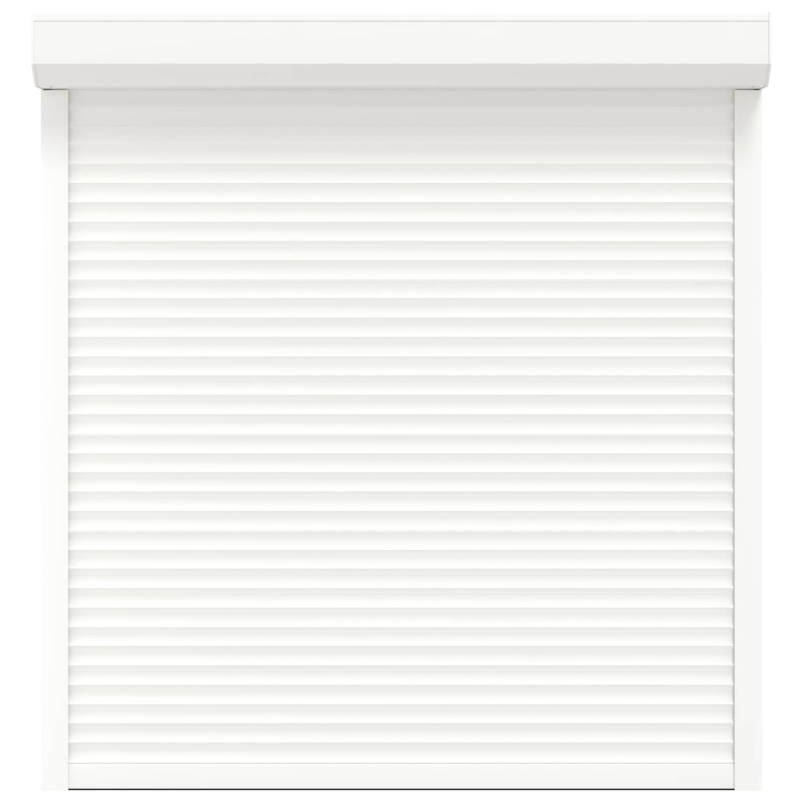 Ρολό εισόδου Λευκός 140 x 150 cm Αλουμίνιο και Πολυουρεθάνη - Image 4