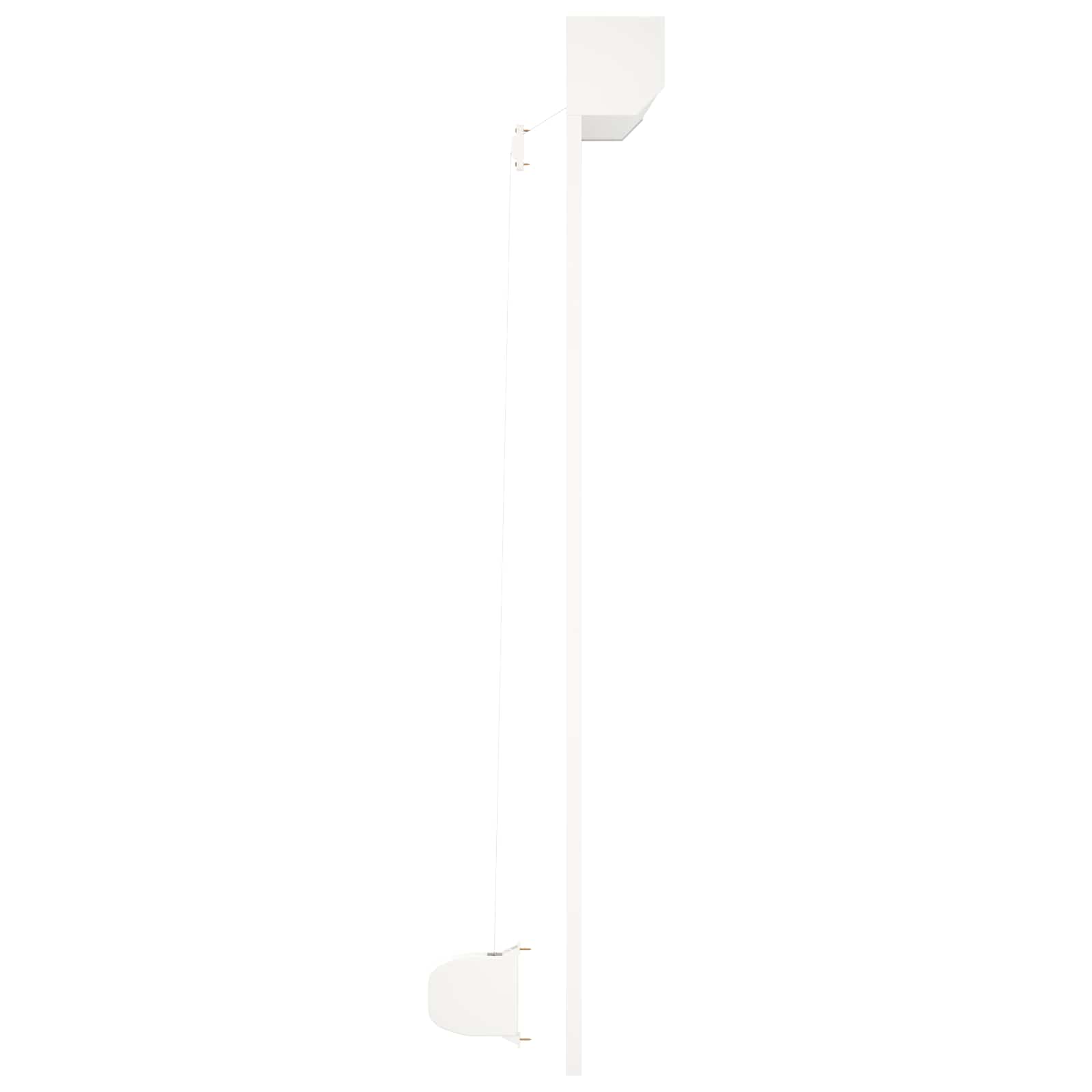 Ρολό εισόδου Λευκός 160 x 150 cm Αλουμίνιο και Πολυουρεθάνη - Image 5