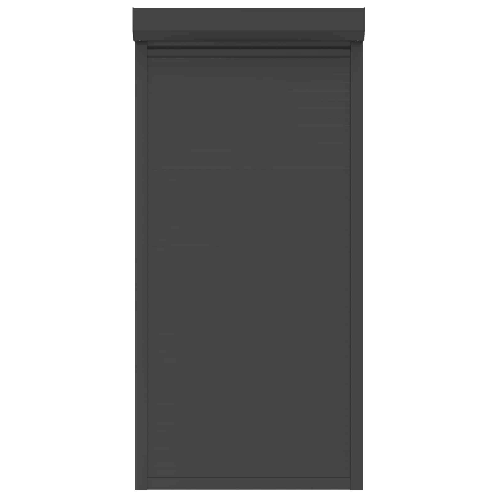Ρολό εισόδου Ανθρακί 100 x 210 cm Αλουμίνιο και Πολυουρεθάνη - Image 4