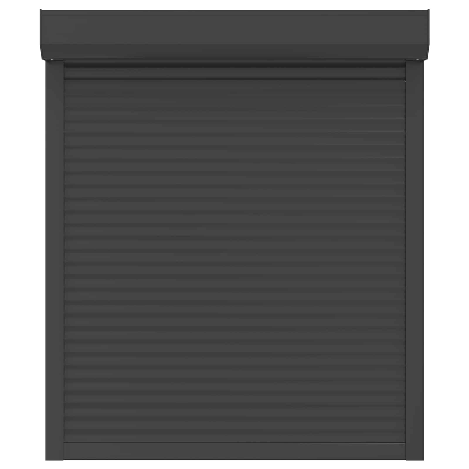 Ρολό εισόδου Ανθρακί 110 x 130 cm Αλουμίνιο και Πολυουρεθάνη - Image 4