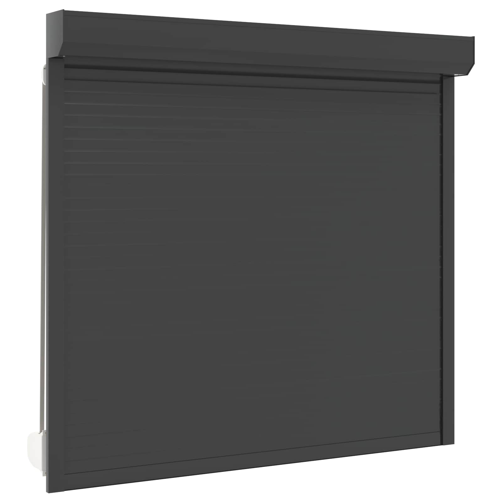 Roljaloezie Antraciet 160 x 150 cm Aluminium en Polyurethaan - Afbeelding 2