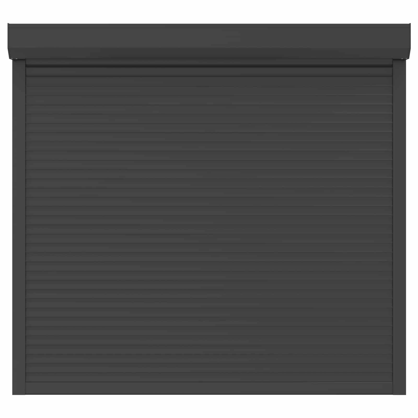 Roljaloezie Antraciet 160 x 150 cm Aluminium en Polyurethaan - Afbeelding 4