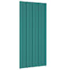 vidaXL Katusepaneel 12 tk Roheline 100 x 45 cm Tsingitud teras