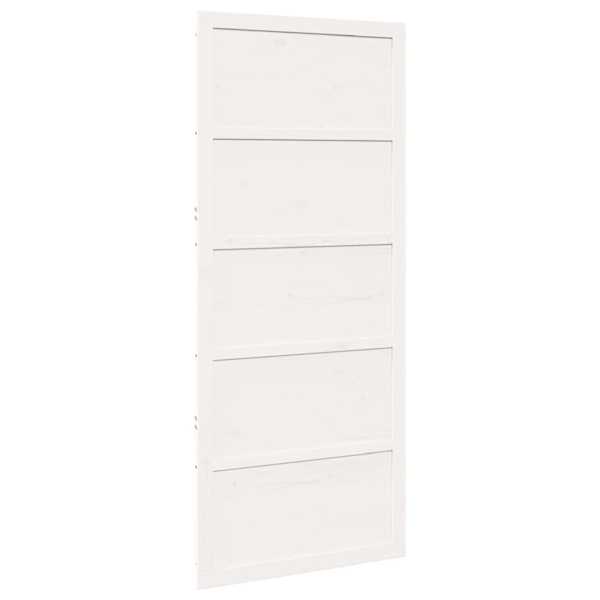 vidaXL K&uuml;&uuml;niuks 90 x 2,5 x 208 cm Toekas m&auml;nnipuit Valge