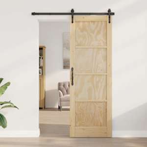 Notranja vrata Naravna 73,5 x 211 cm Vezani les
