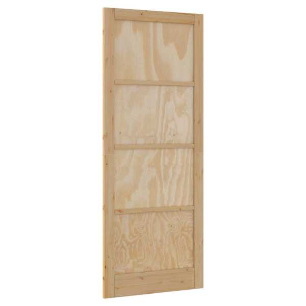 vidaXL Siseuks 83 x 232 cm Vineer Naturaalne