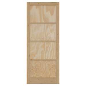 Vnitřní dveře Přírodní 83 x 232 cm Překližka - obrázek 4