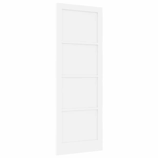 vidaXL Siseuks 83 x 232 cm Vineer Valge