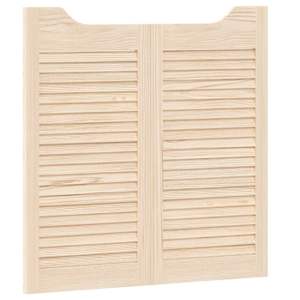 vidaXL K&auml;igut&uuml;&uuml;pi uksed 2 tk 80 x 40 cm Toekas m&auml;nnipuit Naturaalne