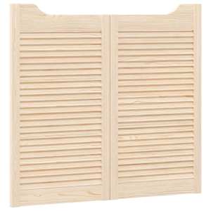 vidaXL K&auml;igut&uuml;&uuml;pi uksed 2 tk 90 x 50 cm Toekas m&auml;nnipuit Naturaalne