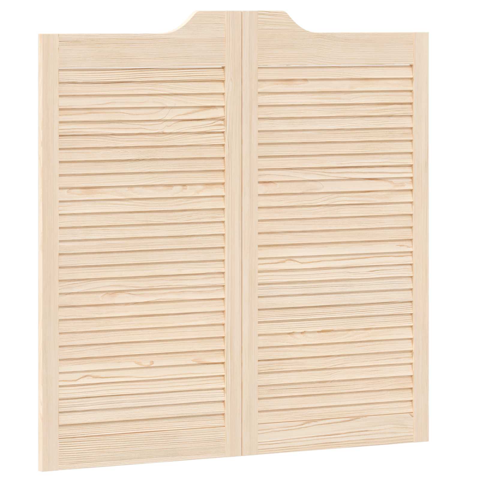 VidaXL Schuifdeuren Naturel 100 X 50 Cm Massief Grenenhout