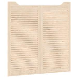 vidaXL K&auml;igut&uuml;&uuml;pi uksed 2 tk 100 x 50 cm Toekas m&auml;nnipuit Naturaalne