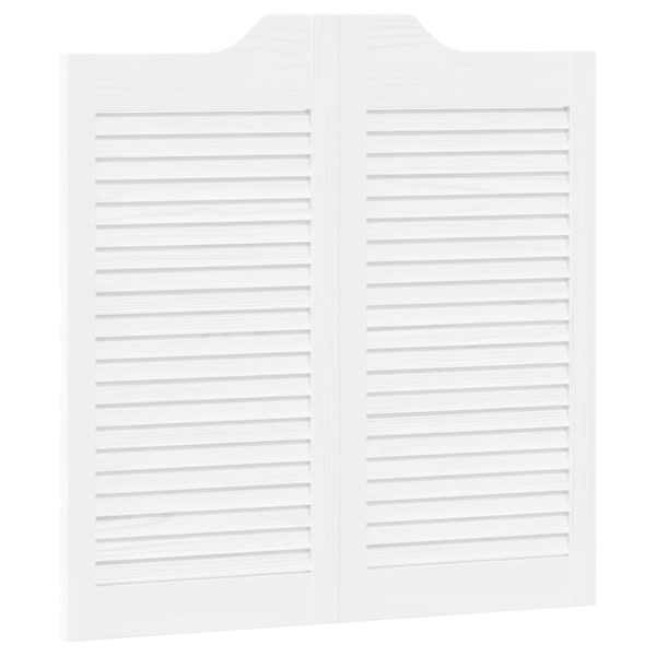 vidaXL K&auml;igut&uuml;&uuml;pi uksed 80 x 40 cm Toekas m&auml;nnipuit Valge