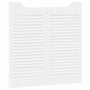 vidaXL K&auml;igut&uuml;&uuml;pi uksed 2 tk 80 x 40 cm Toekas m&auml;nnipuit Valge