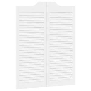 vidaXL K&auml;igut&uuml;&uuml;pi uksed 100 x 40 cm Toekas m&auml;nnipuit Valge