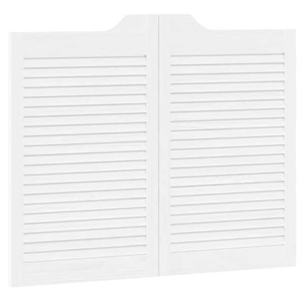 vidaXL K&auml;igut&uuml;&uuml;pi uksed 80 x 50 cm Toekas m&auml;nnipuit Valge