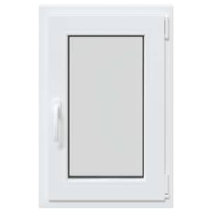 Okeno do suterénu RISOR 50 x 75 cm PVC a sklo Bílá - obrázek 4